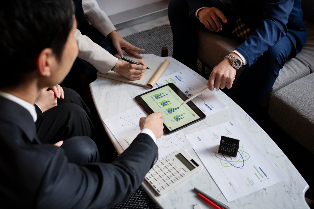 Teg Consultancy team providing business advisory services