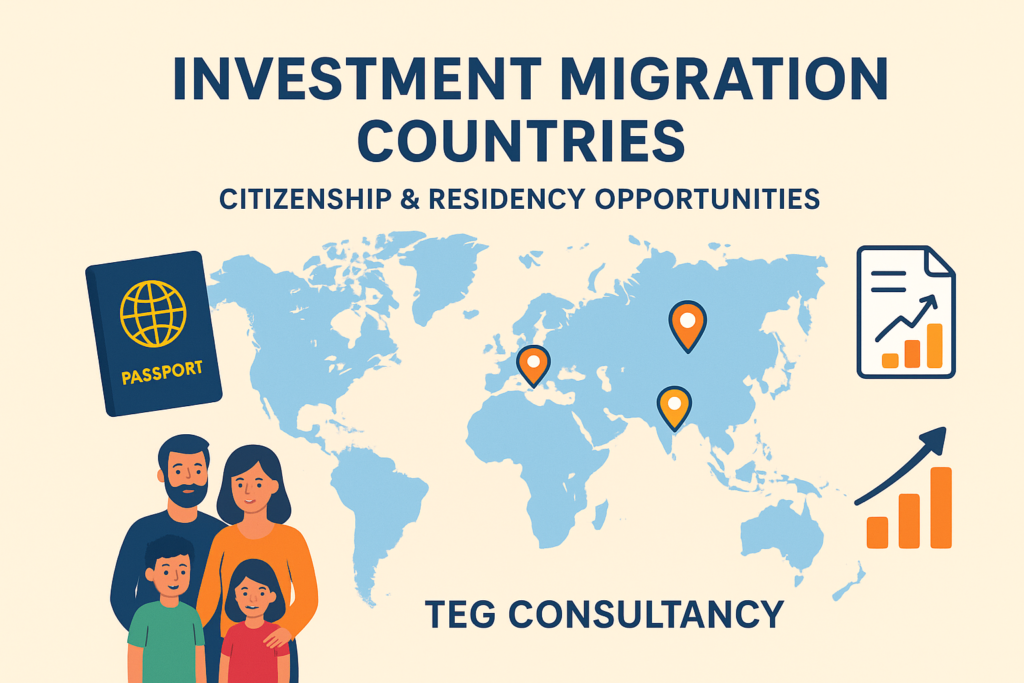 Investment Migration Countries – Citizenship & Residency Opportunities